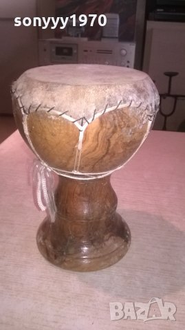 тарамбука-масивна-дърво/кожа-внос швеицария-18х13см