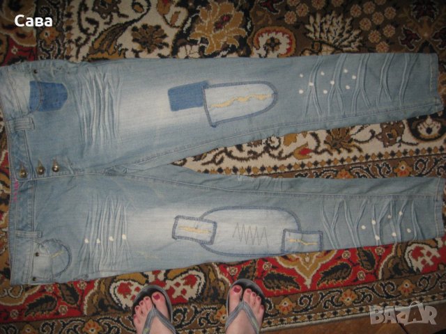 Дънки RAINBOW   дамски,2-3ХЛ, снимка 2 - Дънки - 22070430