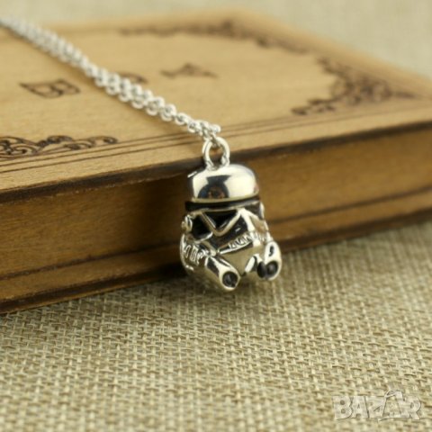 ✨ 🚀Star Wars - Storm Trooper - Черна Маска - колие (Healm), снимка 17 - Колиета, медальони, синджири - 21665179