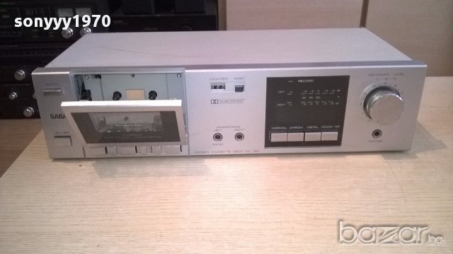 saba cd-180 deck-внос швеицария, снимка 10 - Ресийвъри, усилватели, смесителни пултове - 17998599