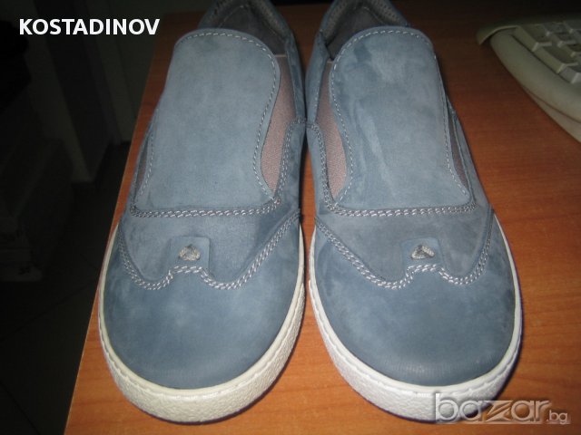 НАМАЛЕНИЕ-мъжка спортна обувка естествена кожа м.588 сини , снимка 2 - Ежедневни обувки - 14011357
