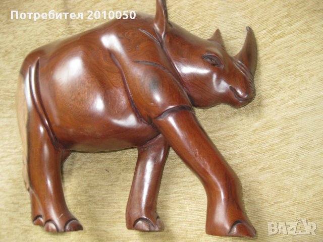 слон с глава носорог, снимка 2 - Антикварни и старинни предмети - 25191525