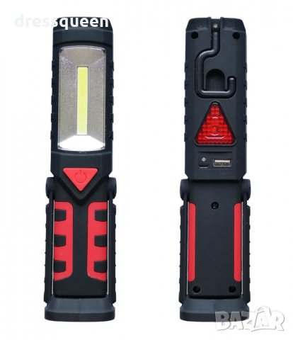 018 Акумулаторна преносима СОВ лампа с магнит , снимка 8 - Аксесоари и консумативи - 23448298