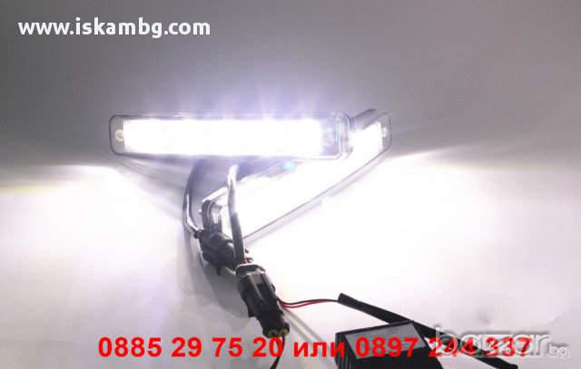 Дневни светлини DRL за коли 2х5 диода - код 1148, снимка 8 - Аксесоари и консумативи - 12362339