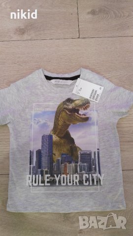 HM H&M ХМ Динозавър детска тениска НОВА