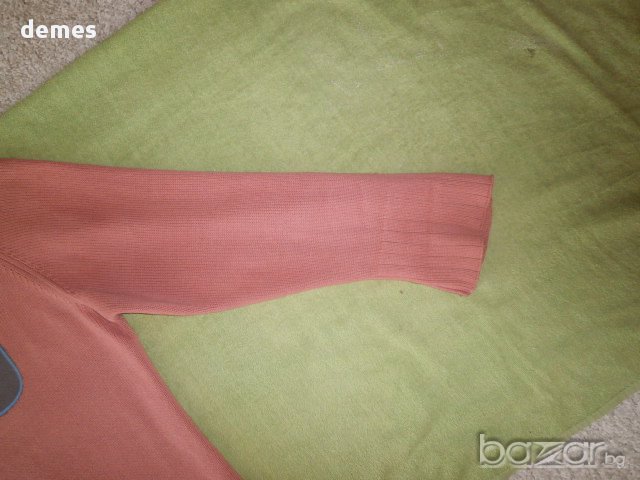 Блуза Rеевок цвят корал със 7/8 ръкав размер М , снимка 7 - Блузи с дълъг ръкав и пуловери - 17397779
