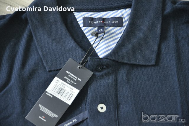 Мъжка блуза поло Tommy Hilfinger, снимка 2 - Блузи - 18379959