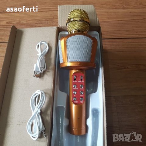 Караоке микрофон с Bluetooth ZBX-918, снимка 6 - Микрофони - 23643131