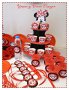 украса и аксесоари на тема Мини Маус за детски рожден ден, снимка 5