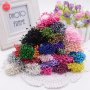 20 разцветки 50 бр тичинки сноп двустранни за реалистични цветя перлени декорация украса всякаква, снимка 1 - Други - 17724278