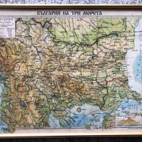 Стара карта България на три морета-копие, снимка 1 - Картини - 10436160