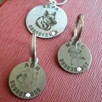 Изработване на кучешки медальони , снимка 13 - За кучета - 5822375