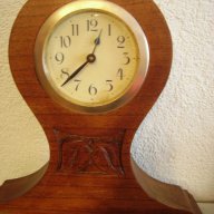 Продавам стар немски каминен часовник.работещ.Размери-30х27 см, снимка 4 - Антикварни и старинни предмети - 11050169