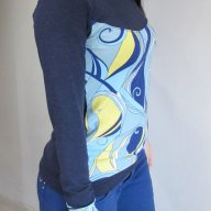 Дамска блуза с качулка, снимка 4 - Блузи с дълъг ръкав и пуловери - 9735098