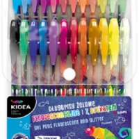 Цветни гел химикали Kidea Асорти, 24 цвята, Микс - 063345, снимка 1 - Ученически пособия, канцеларски материали - 22835653