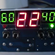 12v DC  температурен контролер с 3 дисплея и NTC сензор, снимка 3 - Други инструменти - 12874144