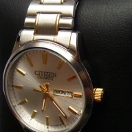 Нов ръчен часовник Цитизен, златни елементи, Citizen Watch BF0614-90A, еластична верижка, снимка 5 - Мъжки - 9068336
