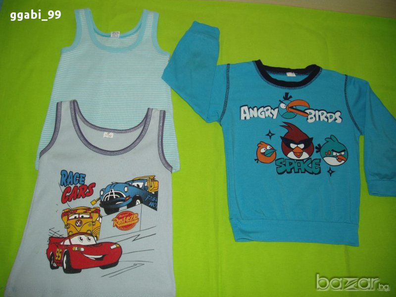 Потници и блуза за момче, снимка 1