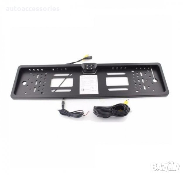 3000047974 Парктроник камера за паркиране вградена в стойката за регистрационния номер и нощен режим, снимка 1