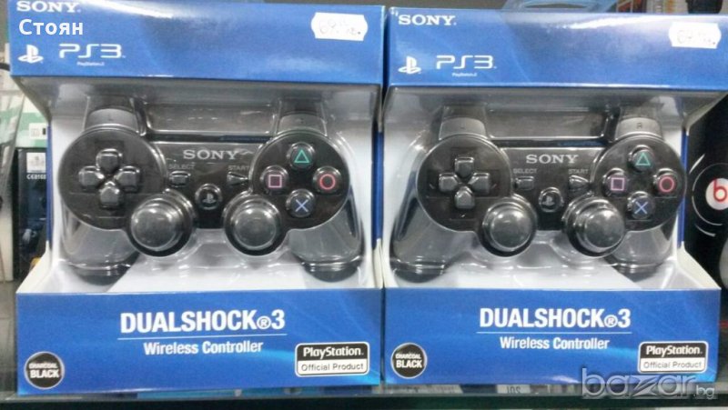 Продавам нови Орг. Джойстици за PS3 Wireless, снимка 1