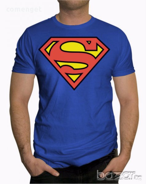 НОВО! Мъжка тениска SUPERMAN / СУПЕРМЕН! Поръчай модел по твой дизайн!, снимка 1