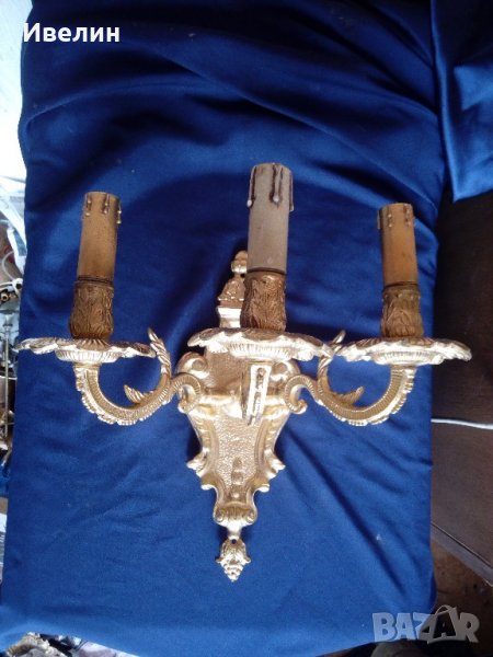 стар бронзов аплик, снимка 1