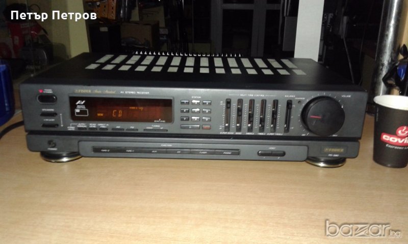 Fisher RS-580 FM Stereo AM Receiver Tuner Radio, снимка 1