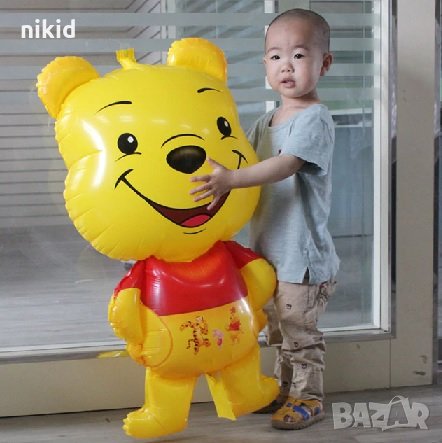 Голям Мечо Пух балон фолио фолиев хелий или въздух парти рожден ден, снимка 1