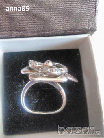 Нов сребърен пръстен, снимка 2 - Пръстени - 19935397