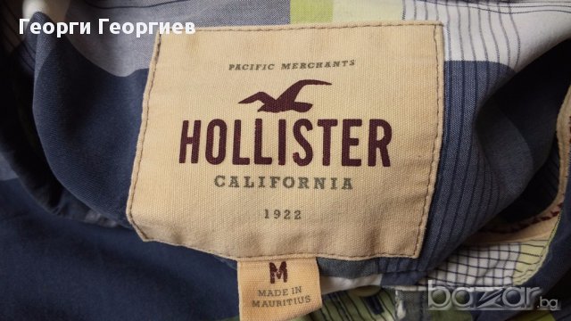 Мъжка риза Holister/Холистър, 100% оригинал, високо качество на използваните материали, снимка 2 - Ризи - 17629298