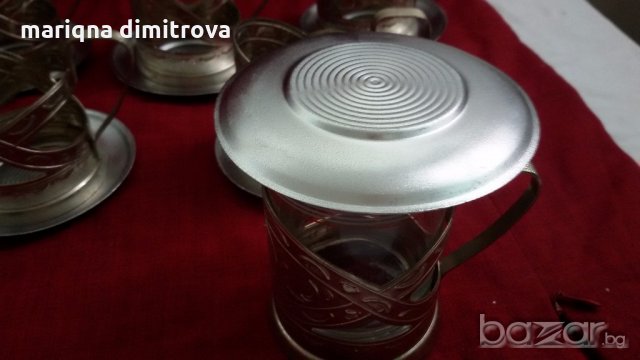 руски стакани подстакани мнц, снимка 9 - Антикварни и старинни предмети - 18472088