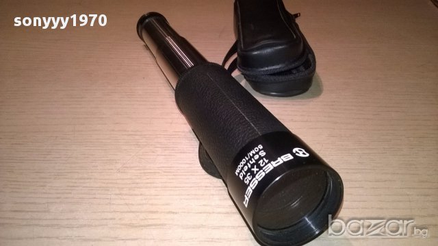 оптика Bresser 12x35 марков монокъл-14/28см-внос швеицария, снимка 6 - Ножове - 15737375