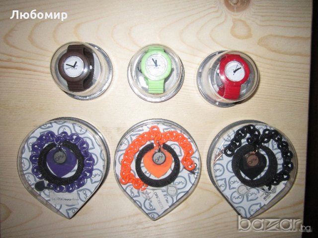 Hip Hop & Оpsobjects Часовници и Гривни Внос от Италия !!! , снимка 2 - Дамски - 19766479