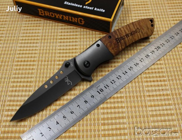 Сгъваем нож Browning 351/354, снимка 8 - Ножове - 11572565