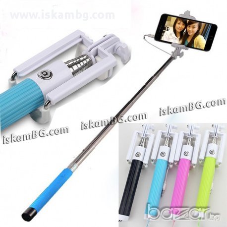 Сгъваем селфи стик с блутут, снимка 8 - Калъфи, кейсове - 13716578