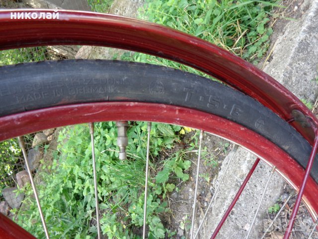 Ретро велосипед употребяван Марка Мифа 28 цола произведен 1963 год. в DDR , снимка 14 - Велосипеди - 25704568