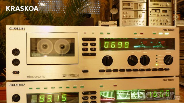 SIEMENS RS 555 & RC 555, снимка 9 - Ресийвъри, усилватели, смесителни пултове - 17104602