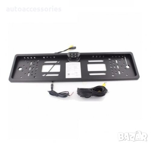 3000047974 Парктроник камера за паркиране вградена в стойката за регистрационния номер и нощен режим, снимка 1