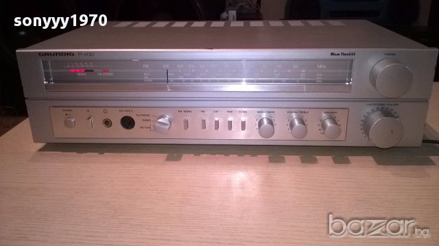 &grundig r400 receiver-germany-внос швеицария, снимка 3 - Ресийвъри, усилватели, смесителни пултове - 14294479