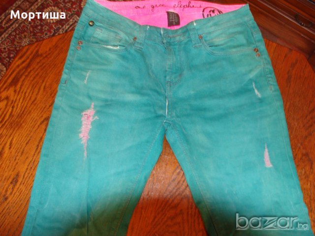 ТОТАЛНА РАЗПРОДАЖБА  one green elephant оригинални дамски дънки , снимка 3 - Дънки - 21323638