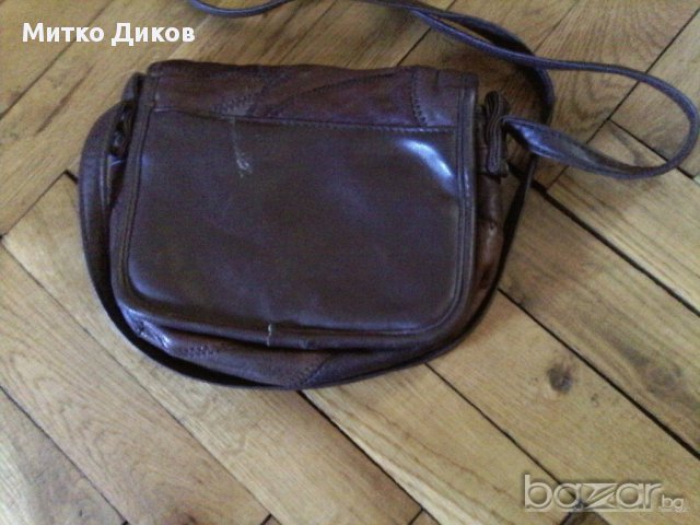 Женска кожена чанта-естествена кожа 17х14х5, снимка 3 - Чанти - 17976203