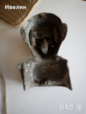 стара метална декорация-африканец, снимка 3 - Антикварни и старинни предмети - 21634960
