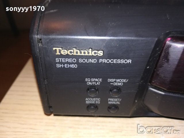 technics sh-eh60 stereo sound processor-made in japan, снимка 7 - Ресийвъри, усилватели, смесителни пултове - 20168228