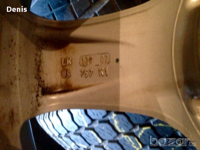 Алуминиеви джантиРиал оригинални немски 5х120, снимка 9 - Гуми и джанти - 16628567