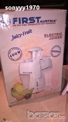 Сокоизтисквачка-здрава с опаковка-220волта, снимка 8 - Сокоизстисквачки и цитрус преси - 16082681