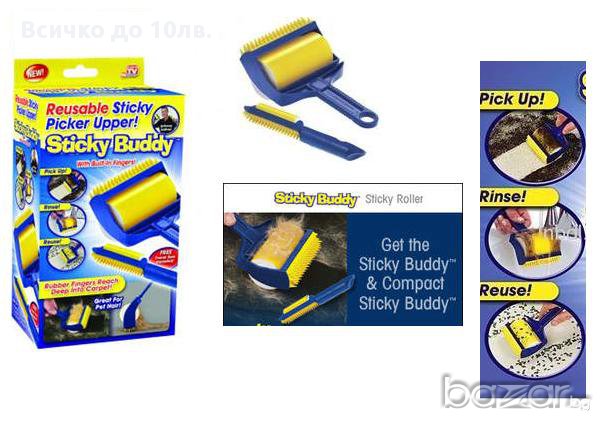 Оригинален продукт! Два уреда! Sticky Buddy уреди за почистване, снимка 1 - Други стоки за дома - 8944826