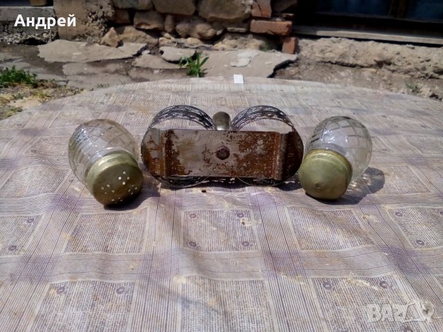 Стара солница #2, снимка 5 - Антикварни и старинни предмети - 21887681