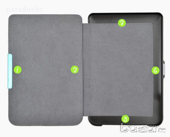 Калъф за Pocketbook Touch 622 и Touch Lux 623, снимка 9 - Таблети - 10605811