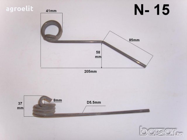 Пружини за сеносъбирачи., снимка 7 - Селскостопанска техника - 17771949