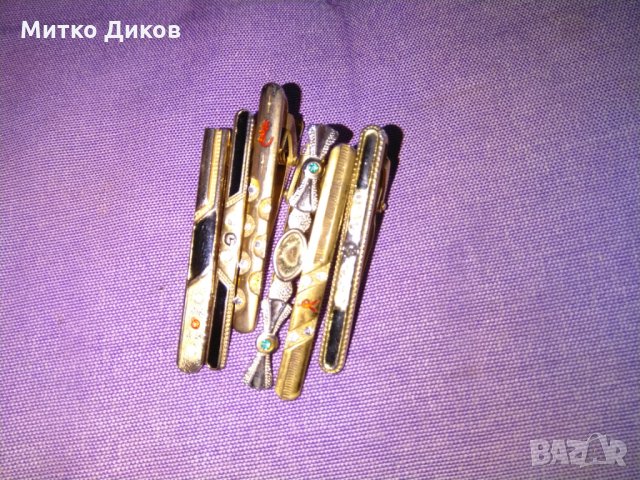 Игли за вратовръзка позлатени